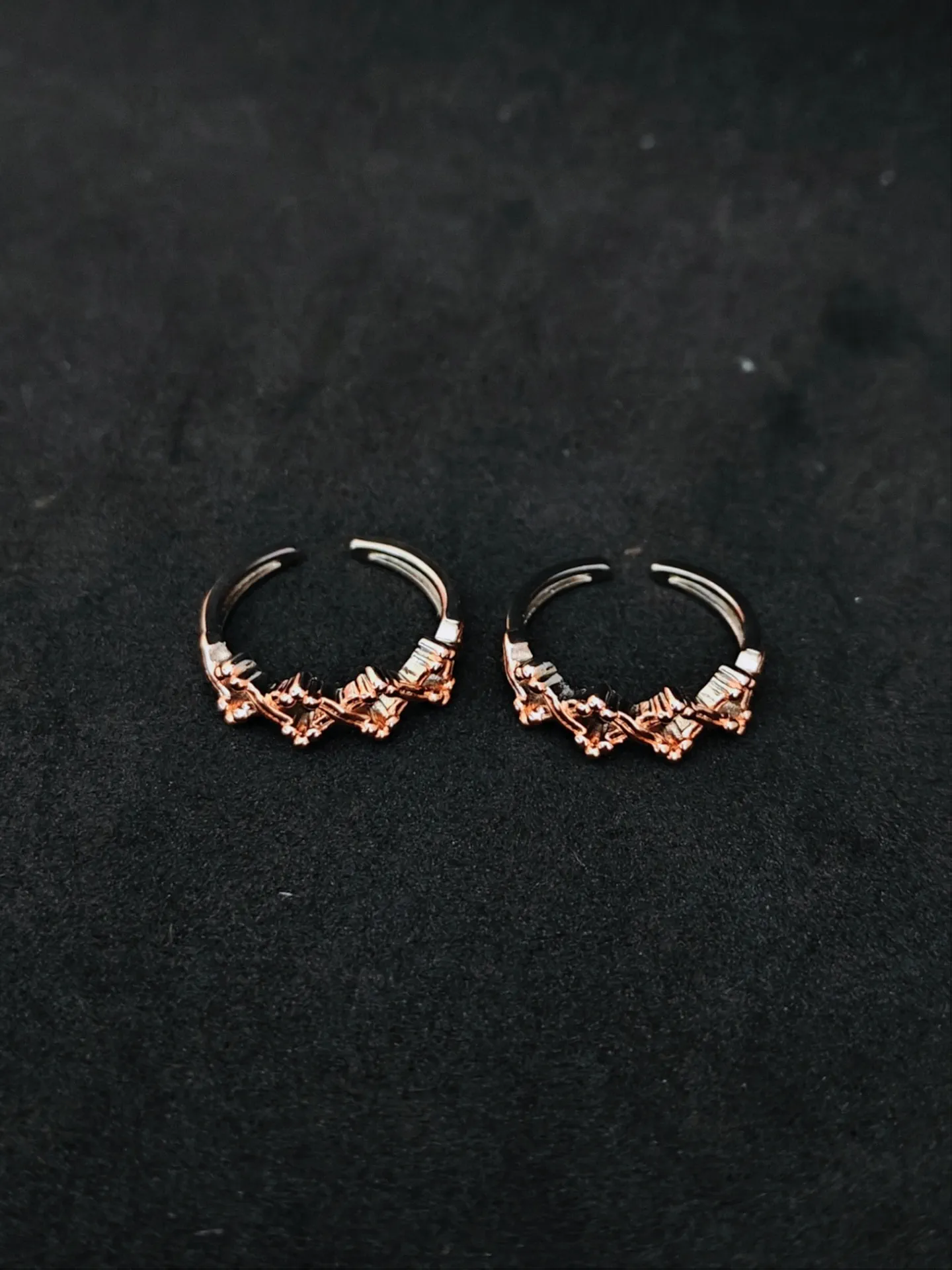 Geo Clesetial Toe Rings - Image 2