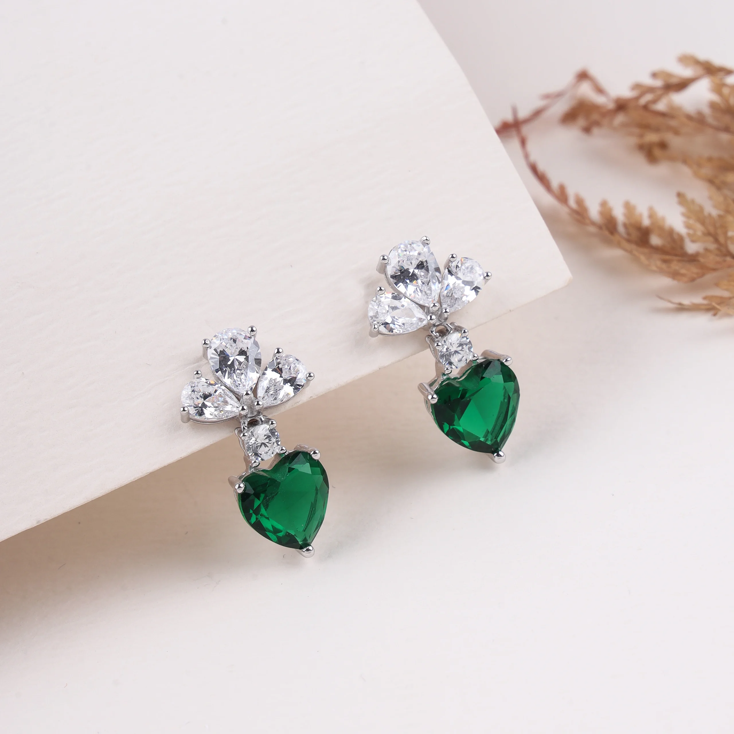 Lush Green Blossom (Silver)