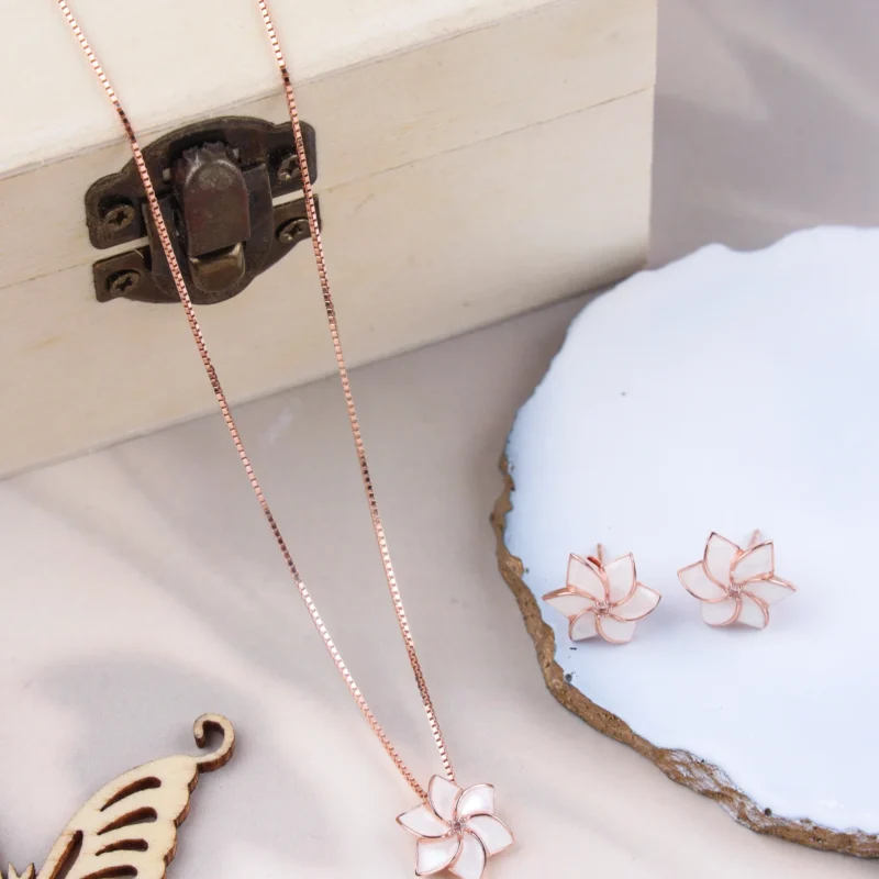 Mother Of Pearl Set (Rose Gold)