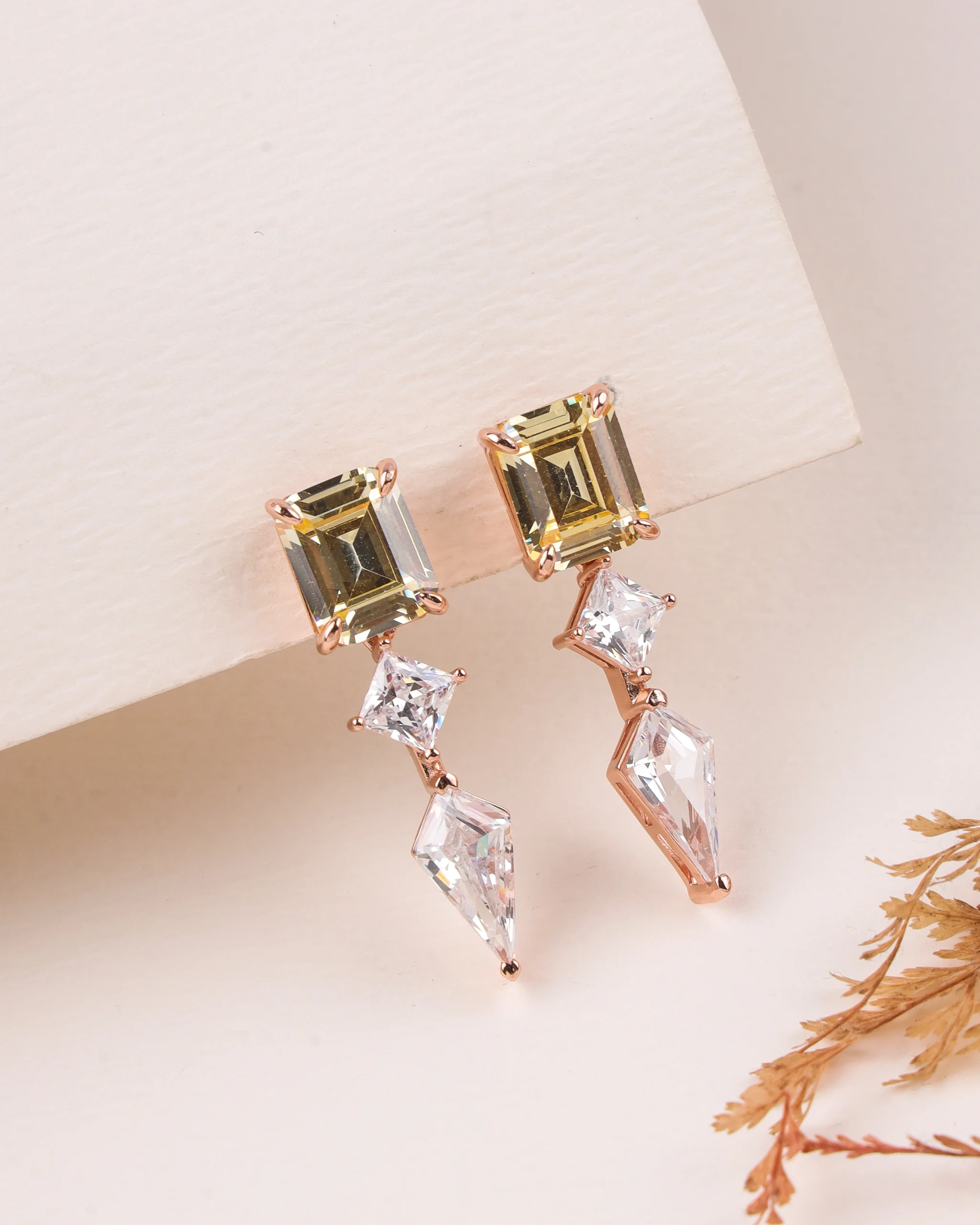 Daylight Lightning Drops (Rose Gold)