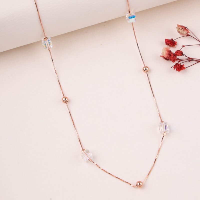 Aurora Necklace (Rose Gold)