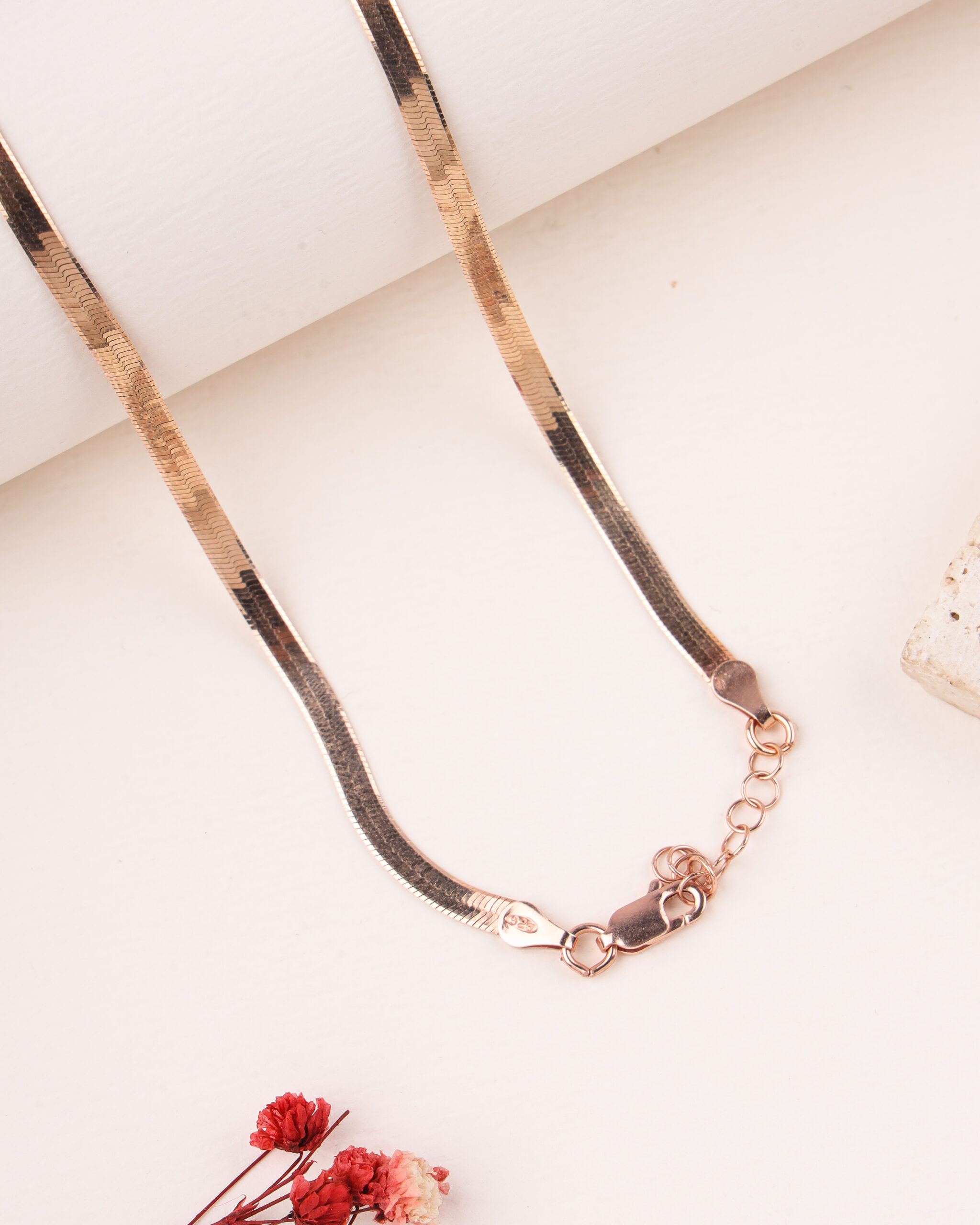 Reversible Tri-tone Italian Omega Chain - Image 3