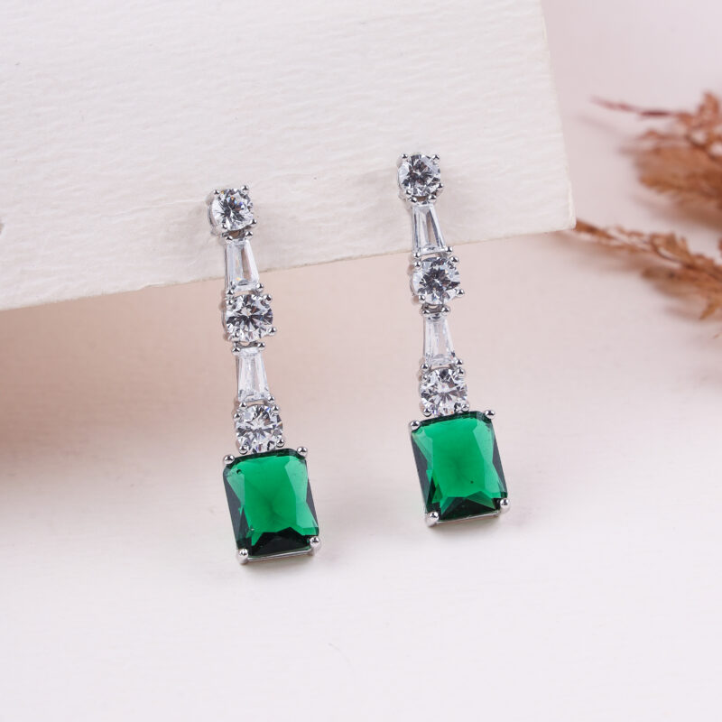 The Bloom Studs Silver