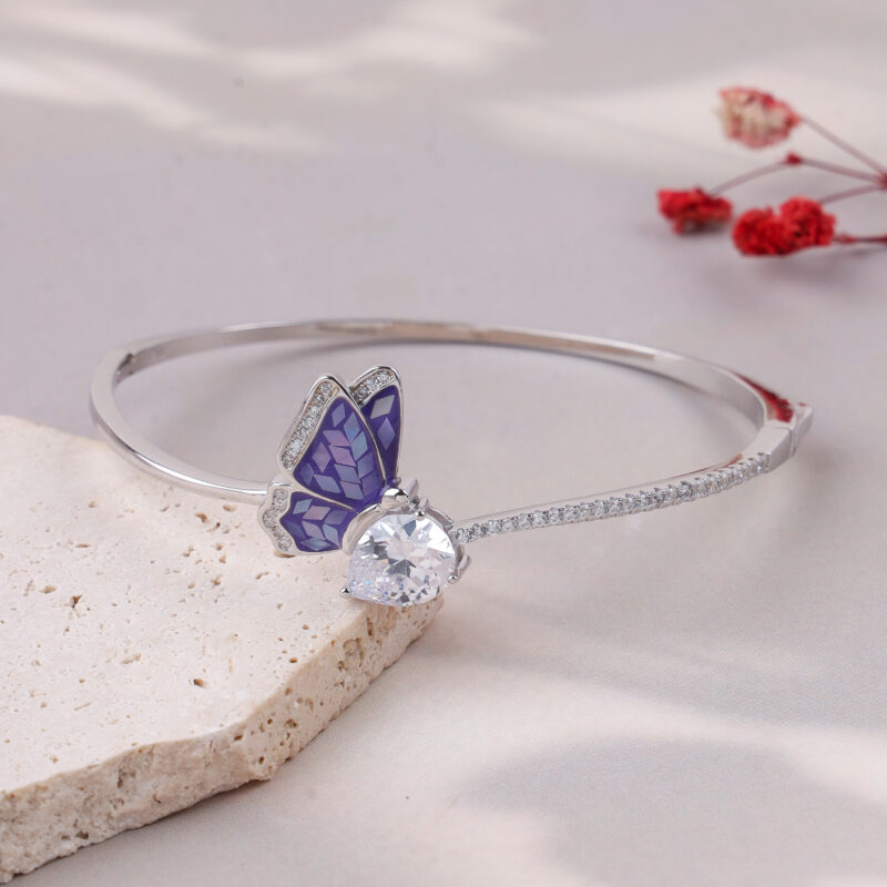 The Purple Butterfly Bracelet